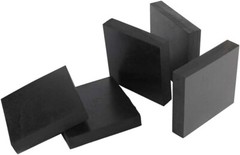 Neoprene Rubber Sheet Solid 1/4″ Thick x 6″ X 6″ – Pad 60 Duro Std