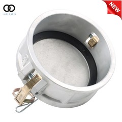 Aluminum Type DC 4″ Cam Groove Coupling Female Cam lock Hose Fitting Dust Cap