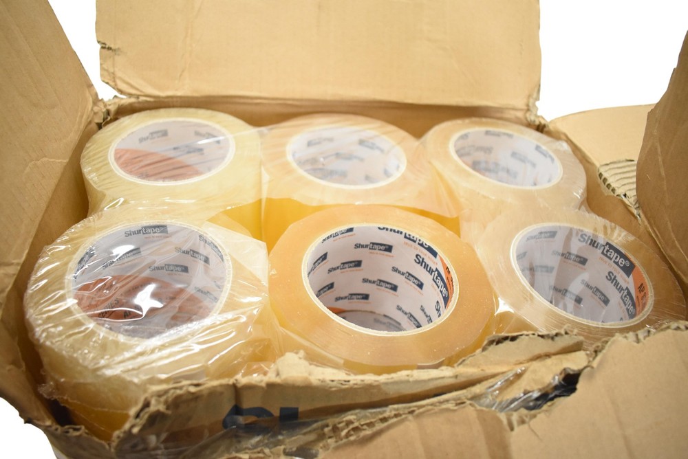 Shurtape AP201 Clear Acrylic Box-Sealing Packaging Tape 72mm X 100m 24 Rolls