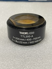 Thorlabs TTL200-A Tube Lens, f = 200 mm, ARC: 350 – 700 nm