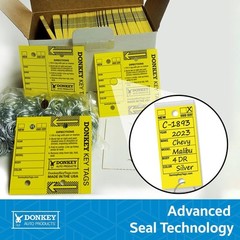, Autoprotector Laminado (250 Etiquetas Por Caja Con Anillos Metalicos) (