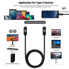 USB-C to USB-C Cable (20Gbps) SuperSpeed [Certified] USB Type-C to USB Type-C…