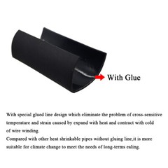 3:1 Heat Shrink Tubing Tube Glue Waterproof Dual Wall Wires Wrap (LARGE SIZES)
