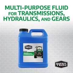 (2 pack) Super Tech Heavy-Duty Tractor Hydraulic & Transmission Fluid, 2 Gallons