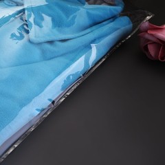 Hotop 100 Pcs 9 x 13 Inch Clear Poly Bags Resealable 8.7 x 12.6 Inches,