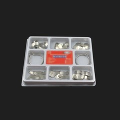 Dental Matrix Band Universal Kit of Sectional Contoured Metal Matrices
