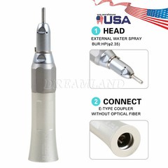 NSK FX65 Style Dental Slow Low Speed Straight Handpiece Nose Cone Yabangbang US