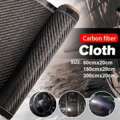 118 inch Real Carbon Fiber Cloth 2 x 2 Twill Weave Carbon Fiber Fabric Roll 3k
