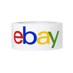 1 Roll 2″ x 75 yds Official eBay Branded Packaging Packing Package Carton Tape