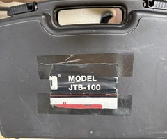 JAMERCO JTB-100 POWDER ACCUATED GUN + EAR PROTECT AND ATTACHMENTS