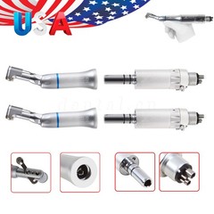 1-5 Yabangbang Dental Slow Speed Handpiece Contra Angle / Air Motor 4Hole Attach