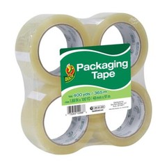 Duck 1.88 Inch x 100 Brand Standard Packaging Refill 4 Rolls Tape Yards NEW