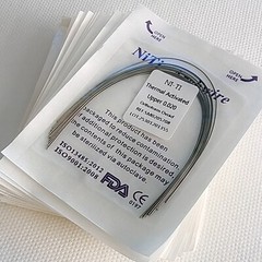Dental Orthodontic Round Arch Wires Heat Thermal Activated Niti 10pc/pack