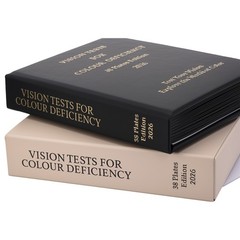 Ishihara Test 38 Plate Color Vision Deficiency Color Blindness Test Book Chart