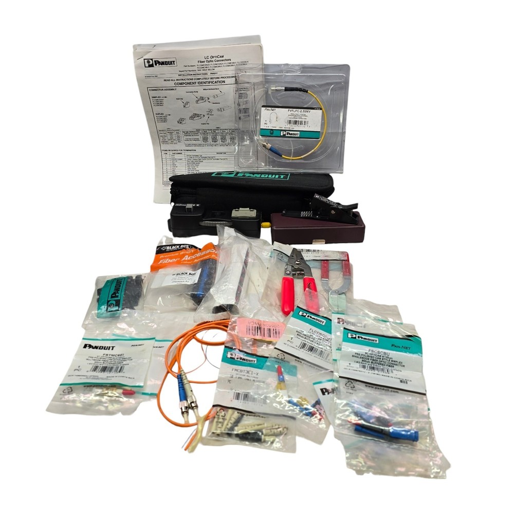 Panduit OCTT OptiCam Termination Tool, Case & Accessories – UNTESTED!