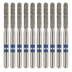 Zirconia Diamonds Crown Removal Burs Round End Cylinder Medium Grit Z881/014M FG