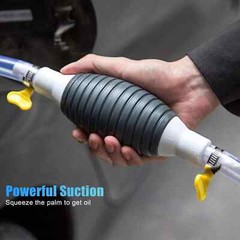 Siphon Hand Pump Portable Manual Car Fuel Transfer Pump for Gas Gasoline Petrol