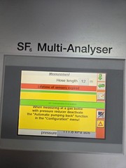 Dilo SF6 MULTI-ANALYSER 3-038R-R313 Gas