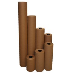 24″ 40 lbs 900′ Brown Kraft Paper Roll Shipping Wrapping Cushioning Void Fill