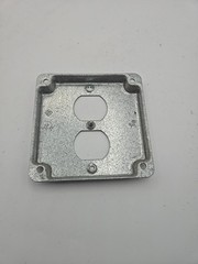 Mulberry Metal Products, Inc. 2 Gang Outlet Box Cover USIP