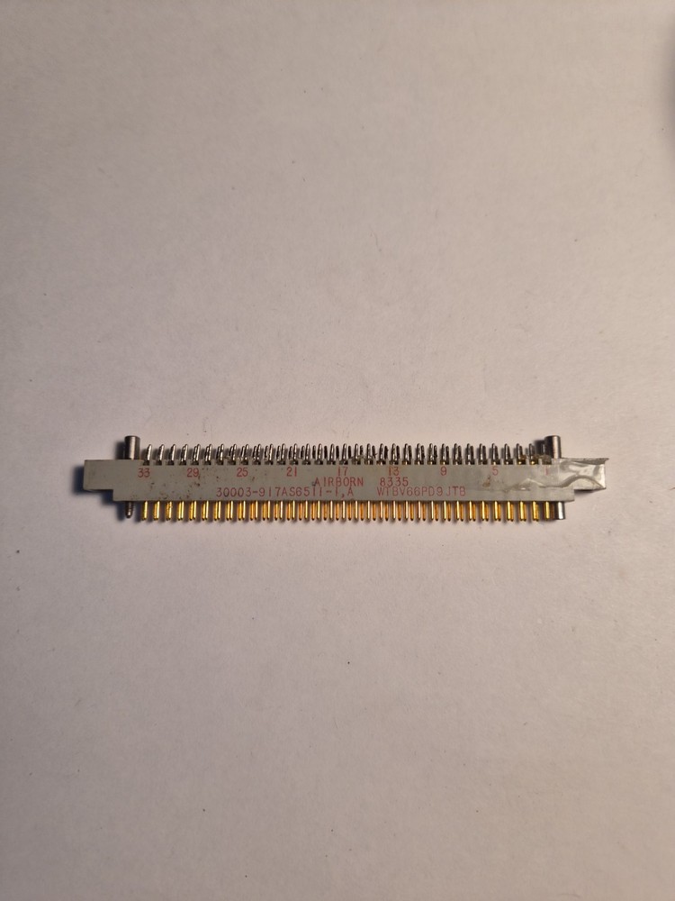AIRBORN connector PN WTBV66PD9JTB, NSN 5935-01-2619566, NOS.