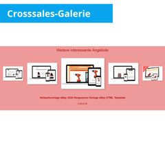 eBay sales template responsive professional HTML template mobile optimized + editor