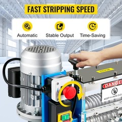 370W Electric Wire Stripping Machine 0.06-1.5in Power Cable Stripper