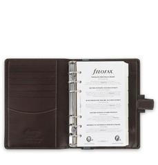 Filofax Personal Size Holborn Organiser Planner Diary Leather Brown -025120 #JP