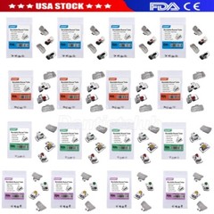 AZDENT Dental Ortho Buccal Tube 1st/2nd Molar Bondable Non-Conv Roth/MBT.022 FDA