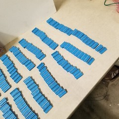 Lot Of 160 Jite Industrial JTB552-00-1-06-2-M11 Terminal Blocks