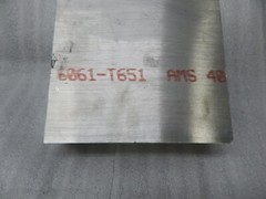 2-1/2″ X 7-7/8″ ALUMINUM 6061 FLAT BAR 2-1/2×8 Priced by the inch