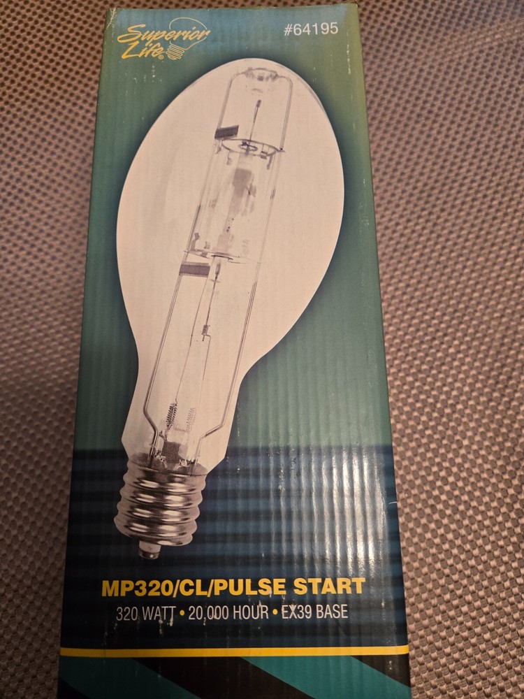 MP320/CL/Pulse Start/MH Lamp 6 Bulbs