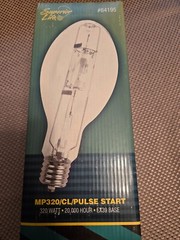 MP320/CL/Pulse Start/MH Lamp 6 Bulbs
