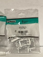 PANDUIT CHB2MIW-X Insert 2 Port 1/3 Size Flat White NEW 20 pcs