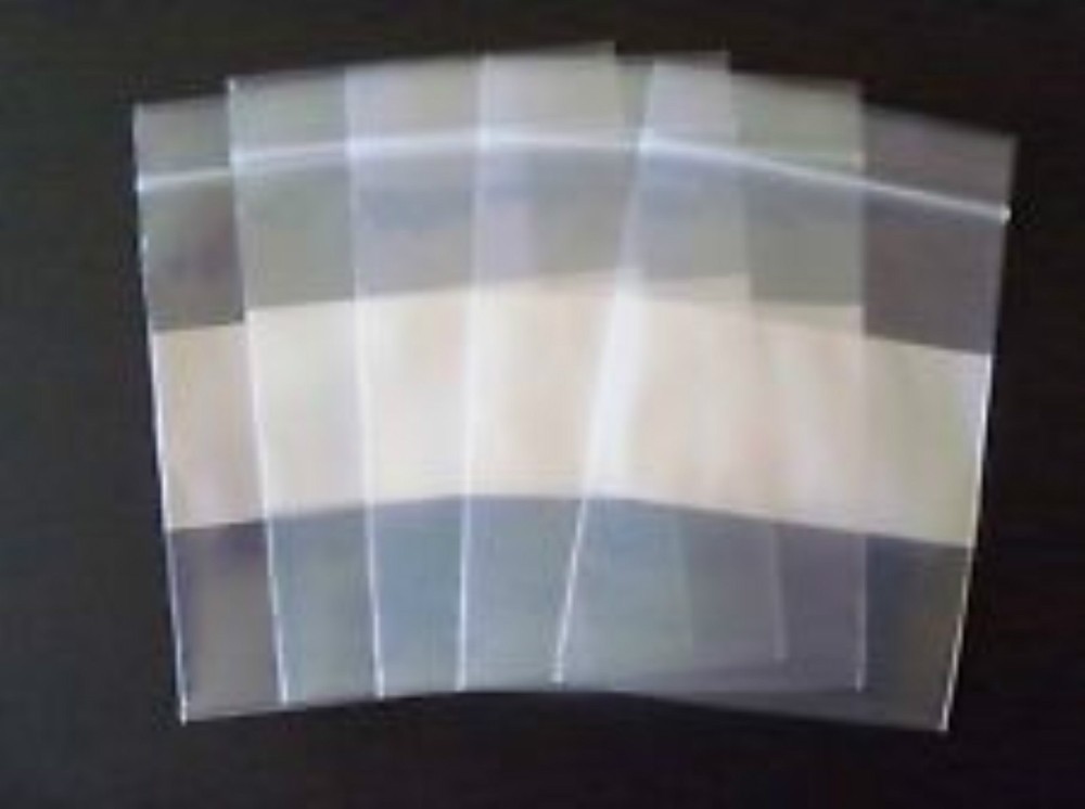 400 2″x3″ white block Recloseable Zip Bags 2mil