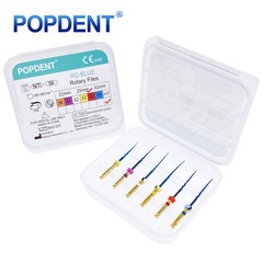 POPDENT Dental Endo Rotary Files X-Pro Gold Taper NITI Endodontic Root Files
