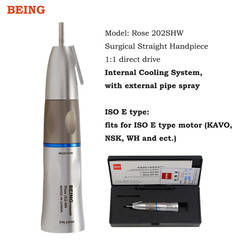 BEING Dental Surgical Handpiece 1:1 Straight 20:1 Implant Contra Angle Nose Cone