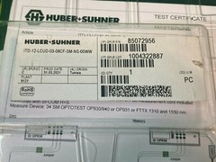 HUBER+SUHNER IANOS Transition module Base-8, front 12 × LCD, rear 3 x MTP8, OS2