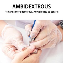 Clear Vinyl Disposable Gloves | Powder & Latex Free | Food Safe Kitchen Use