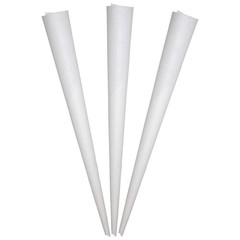 Concession Essentials Cotton Candy Cones- Pack of 100ct Cotton Candy Cones. Whit