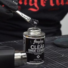 Clear Shoe Cement Adhesive for Leather Rubber Plastic Vinyl 4oz All Purpose Glue