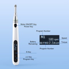 Dental Endo Motor System 16:1 Contra Angle 120-650rpm 0.6-4N.cm Auto Reverse