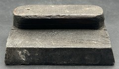 Antique Carved Wood Art Deco Geometric Textile Wallpaper Printing Block Stamp