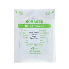 5×Dental Orthodontic Niti Rectangular Arch Wires Tooth Color Coated 17×25Upper