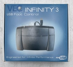 NEW OPEN BOX VEC Infinity 3 USB Foot Control For Home Or Office Use