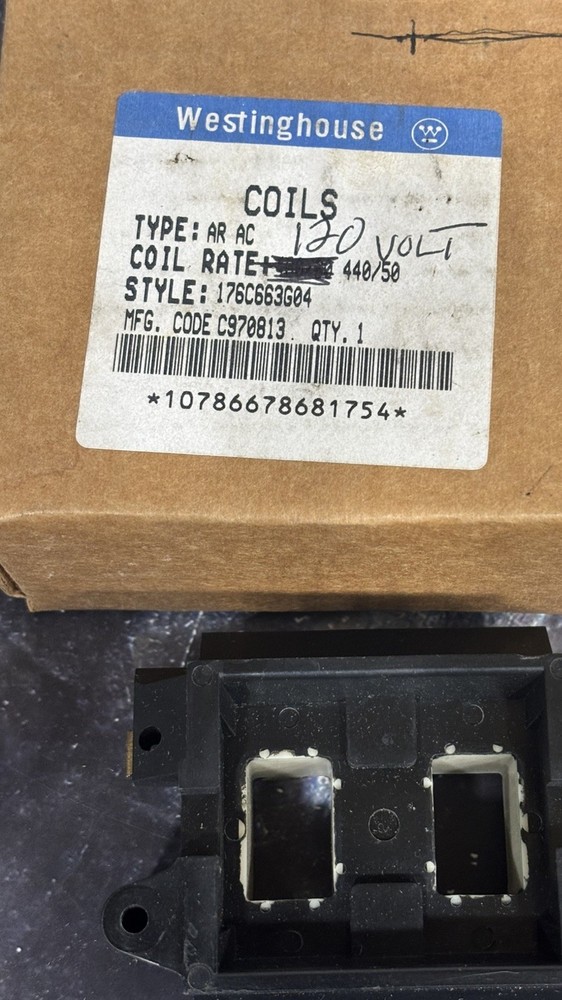 Westinghouse 176C663001 110/120 V Coil