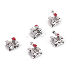 AZDENT Dental Brackets Braces Standard/Mini MBT/Roth Slot.022/.018 Hooks 3 4 5