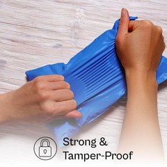 200 19×24 Blue Poly Mailers Envelopes Self Sealing Shipping Mailers Bags 19″x24″