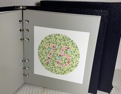 Hahn 21 PLATES TEST BOOK OPTOMETRY & COLOR BLINDNESS With Slip Case