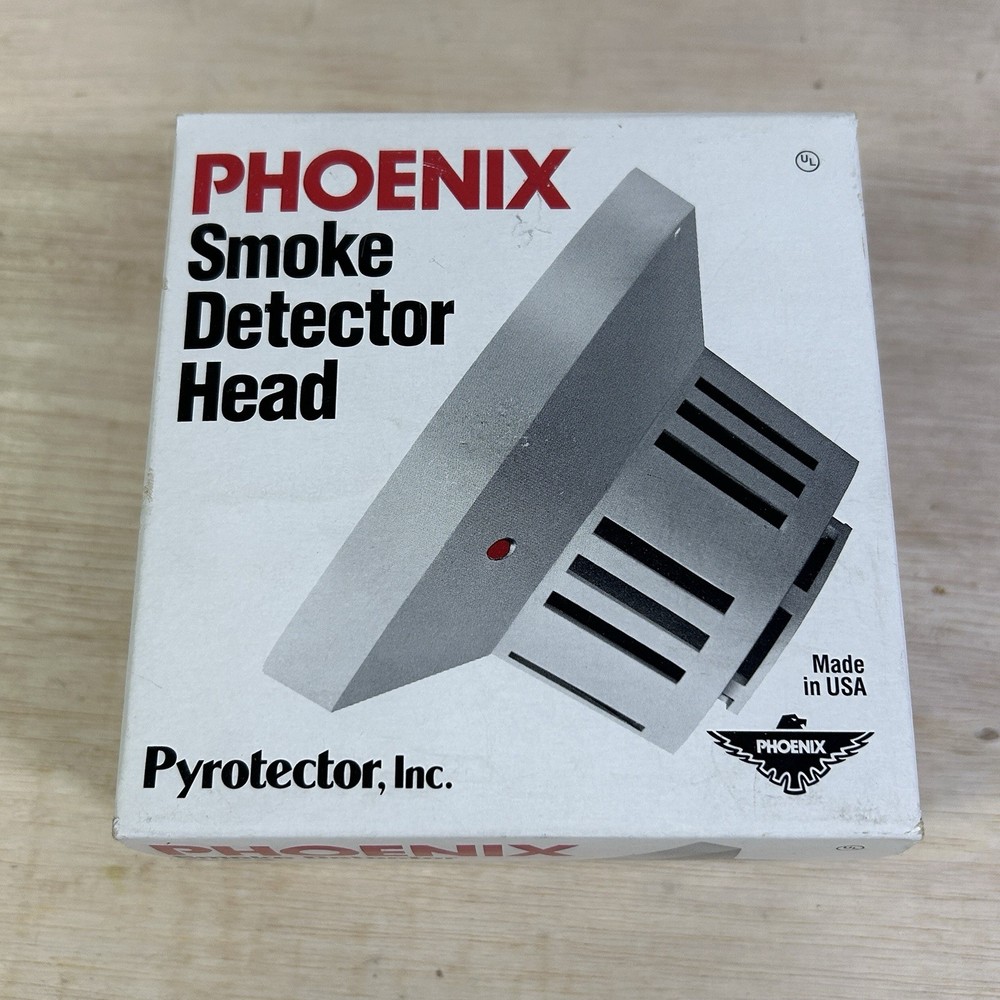 Pyrotector Phoenix Smoke Detector Head Photoelectric Model 3212NT Thermal